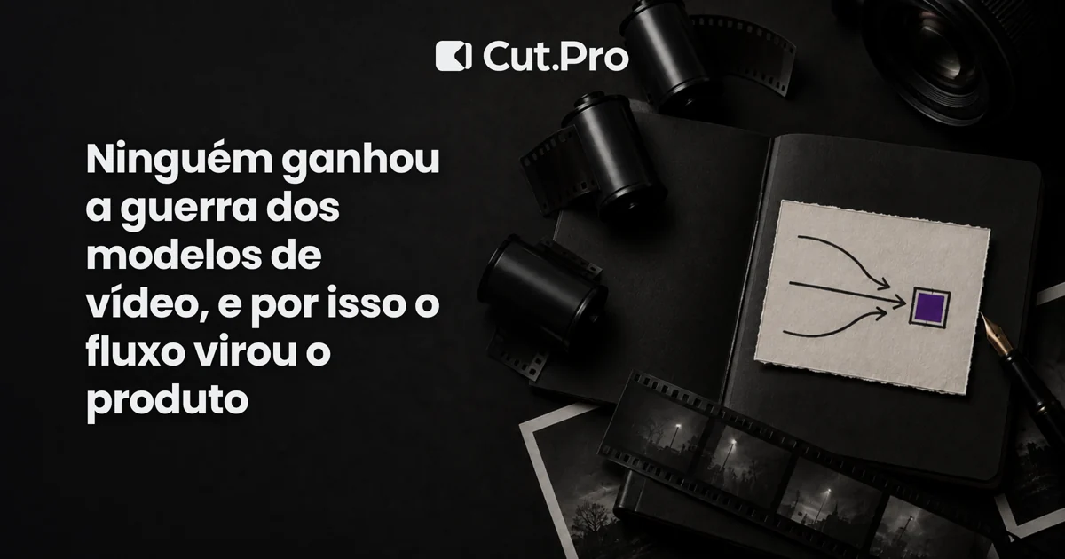 Ninguém ganhou a guerra dos modelos de vídeo, e por isso o fluxo virou o produto