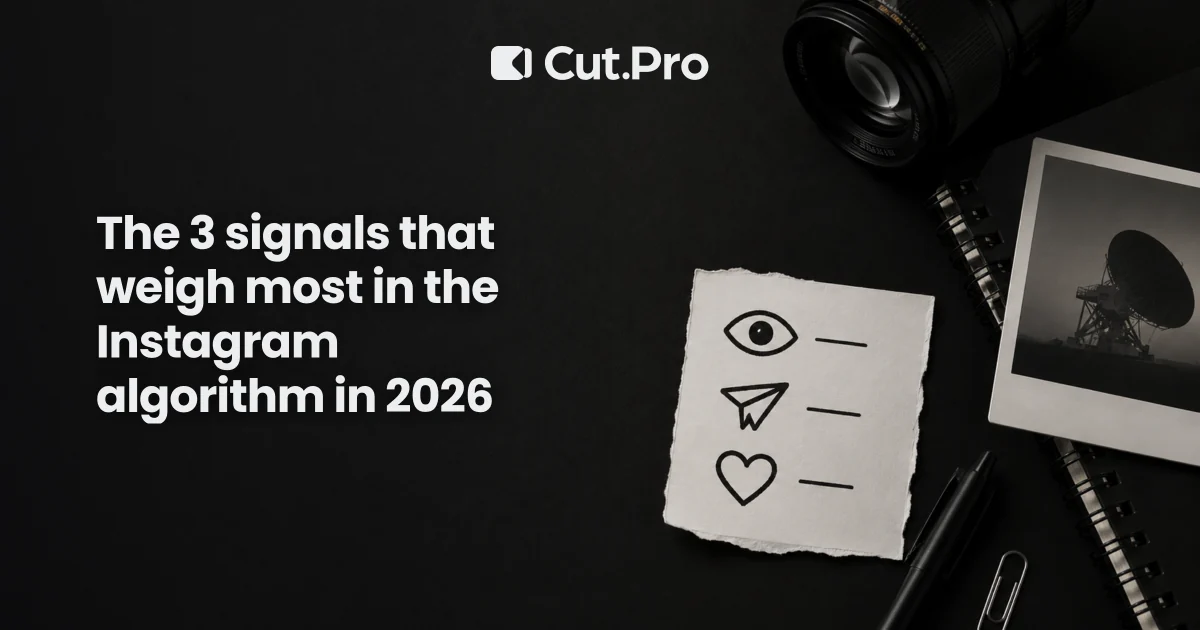 The 3 signals that weigh most in the Instagram algorithm in 2026