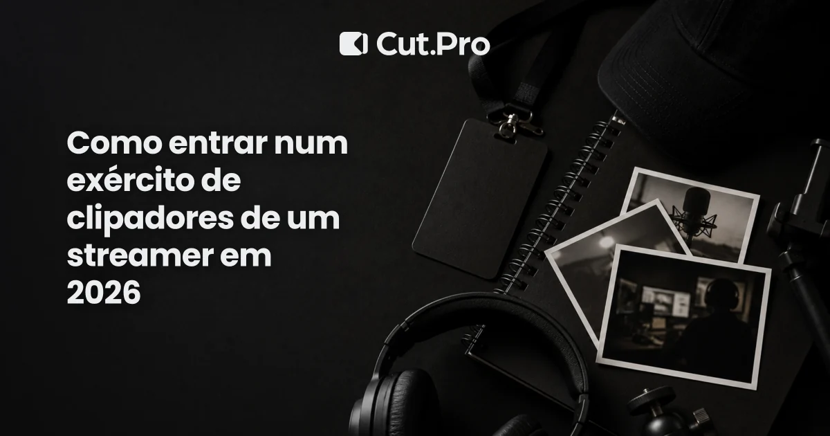 Como entrar num exército de clipadores de um streamer em 2026