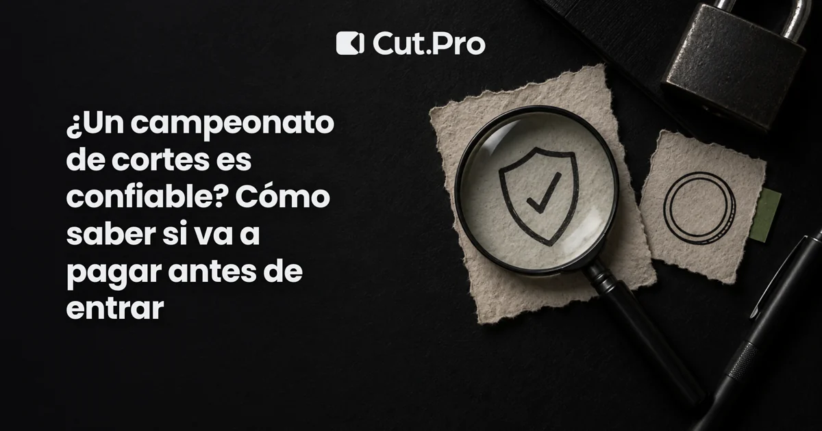 ¿Un campeonato de cortes es confiable? Cómo saber si va a pagar antes de entrar
