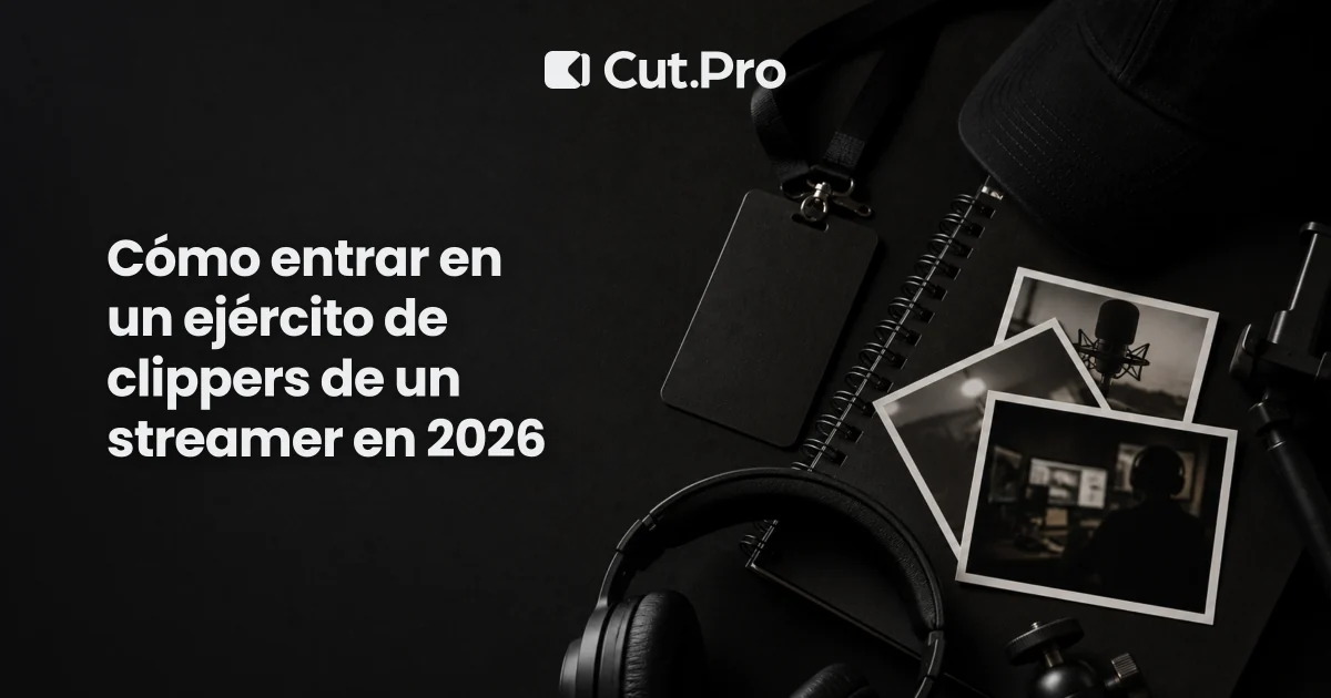 Cómo entrar en un ejército de clippers de un streamer en 2026