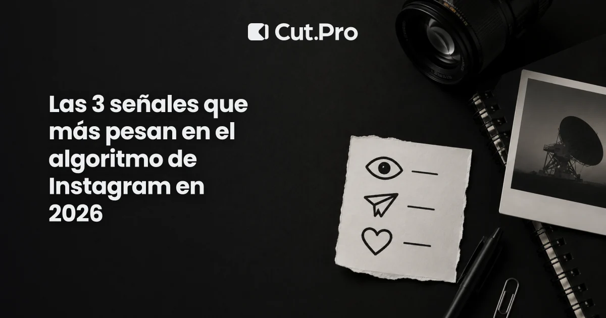 Las 3 señales que más pesan en el algoritmo de Instagram en 2026