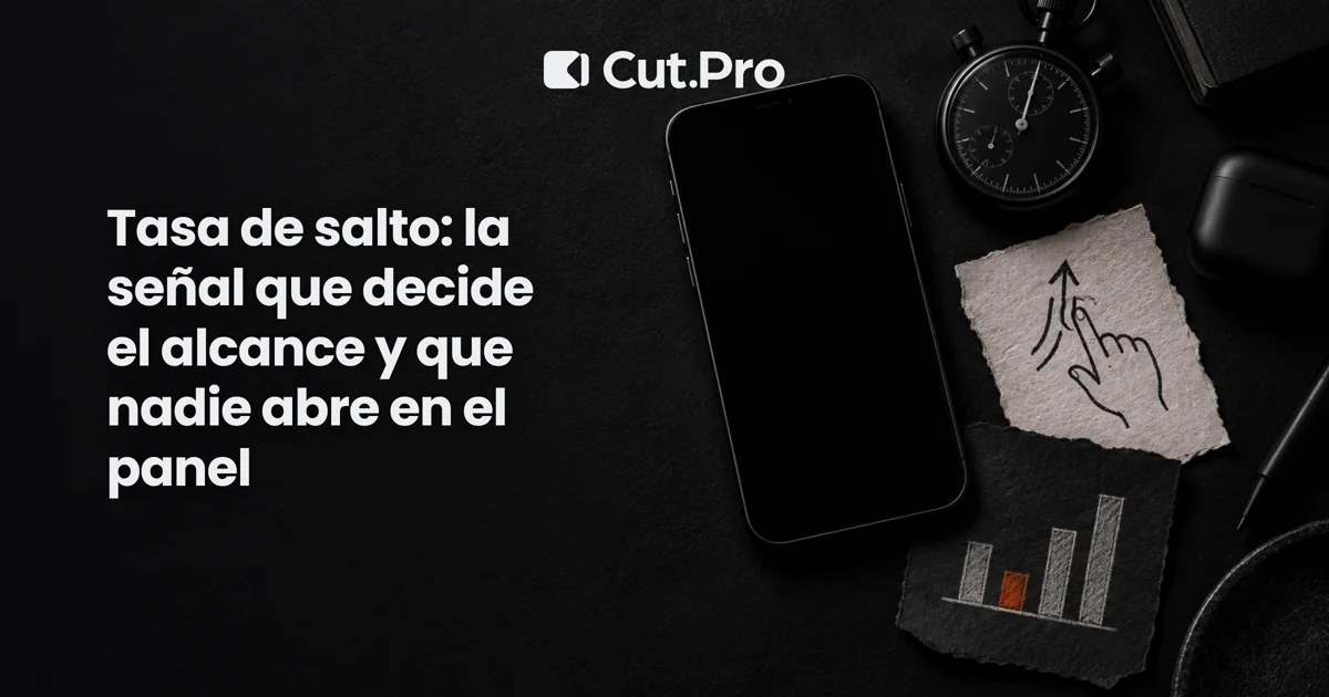 Tasa de salto: la señal que decide el alcance y que nadie abre en el panel