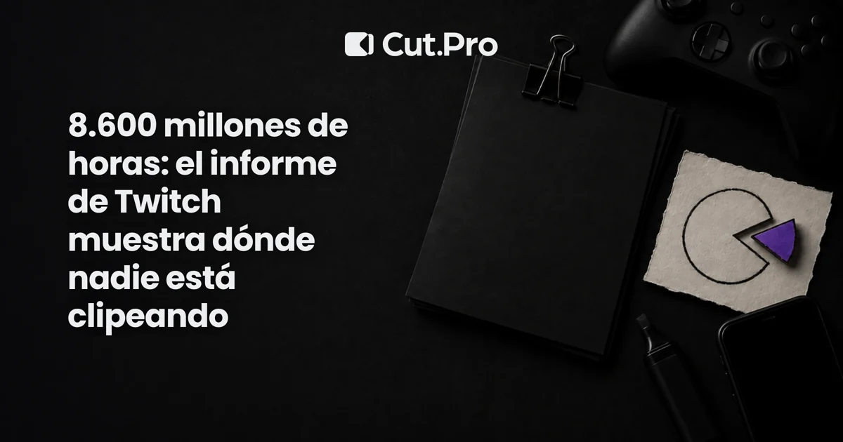 8.600 millones de horas: el informe de Twitch muestra dónde nadie está clipeando