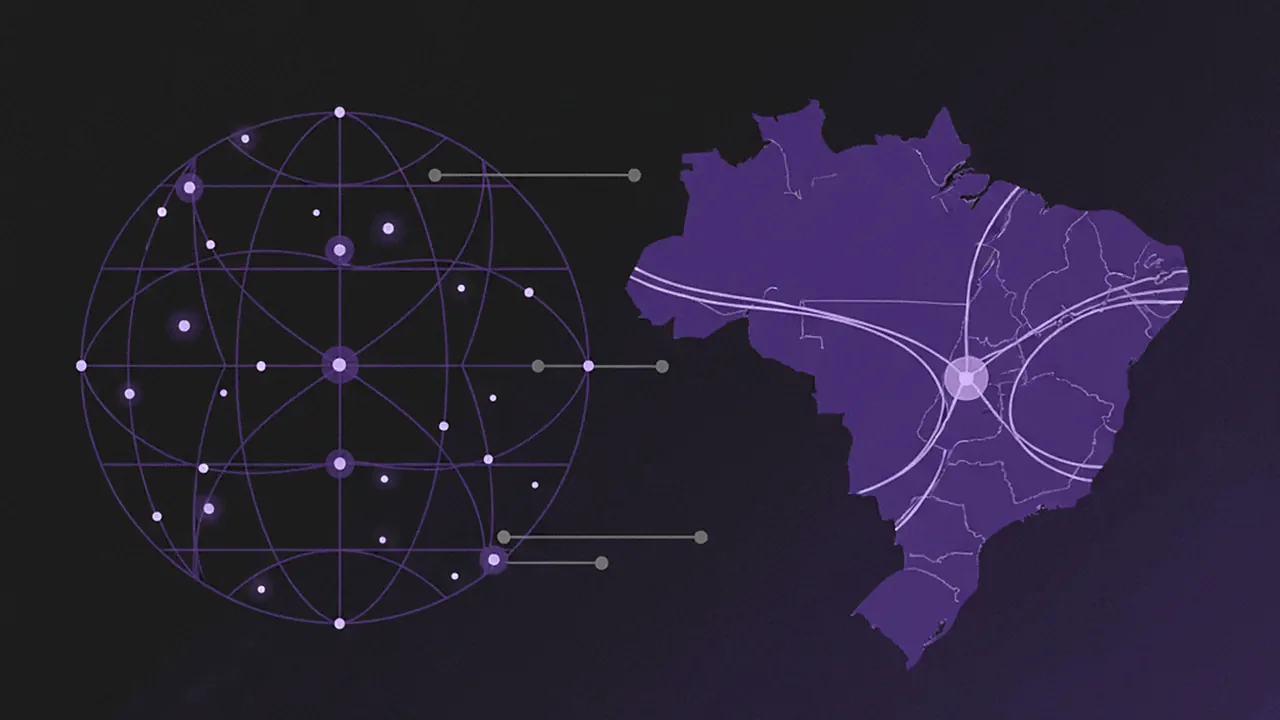 Representación visual de la diferencia entre una plataforma global y una especialista brasileña.