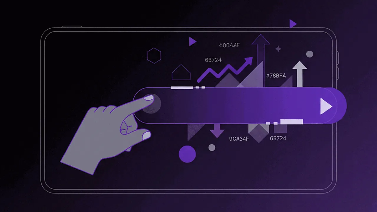 Illustration of a longer video timeline, representing more context and audience retention.