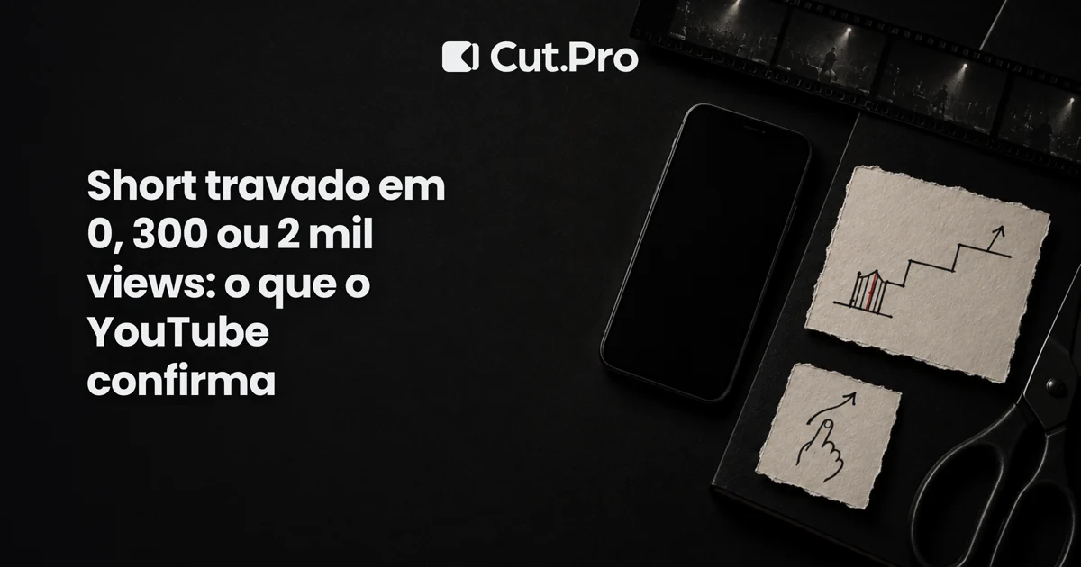 Short travado em 0, 300 ou 2 mil views: o que o YouTube confirma