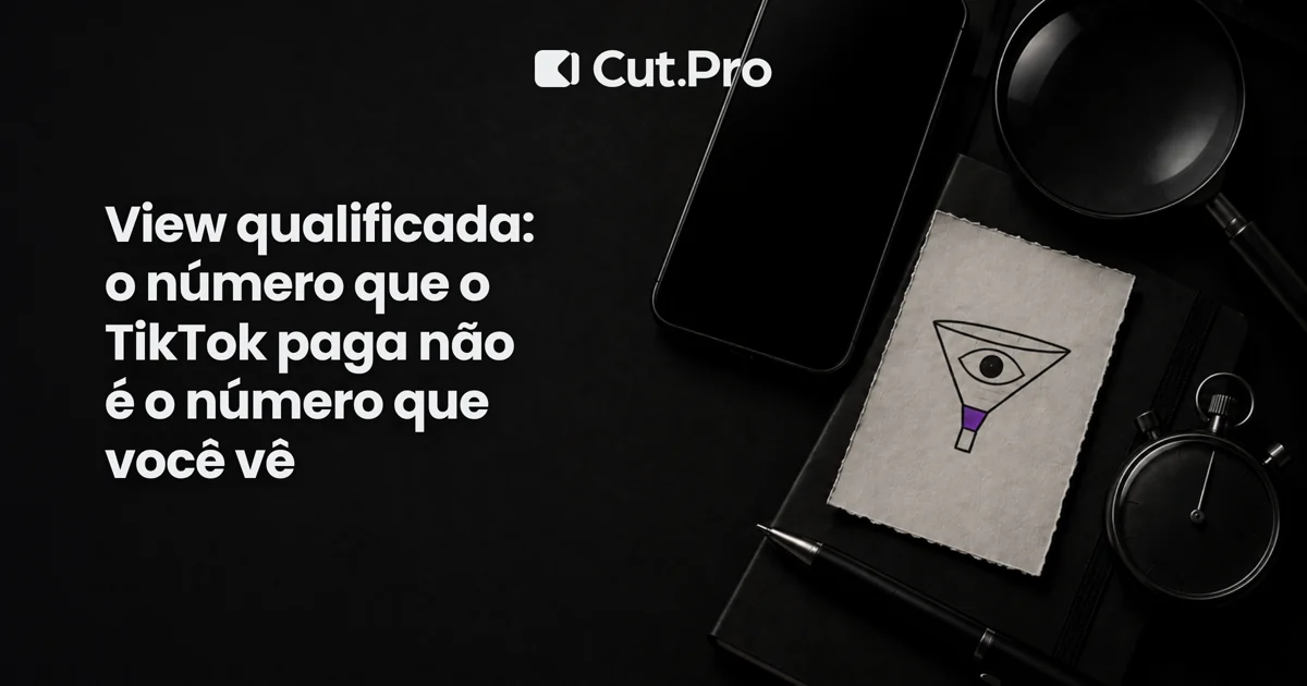 View qualificada: o número que o TikTok paga não é o número que você vê